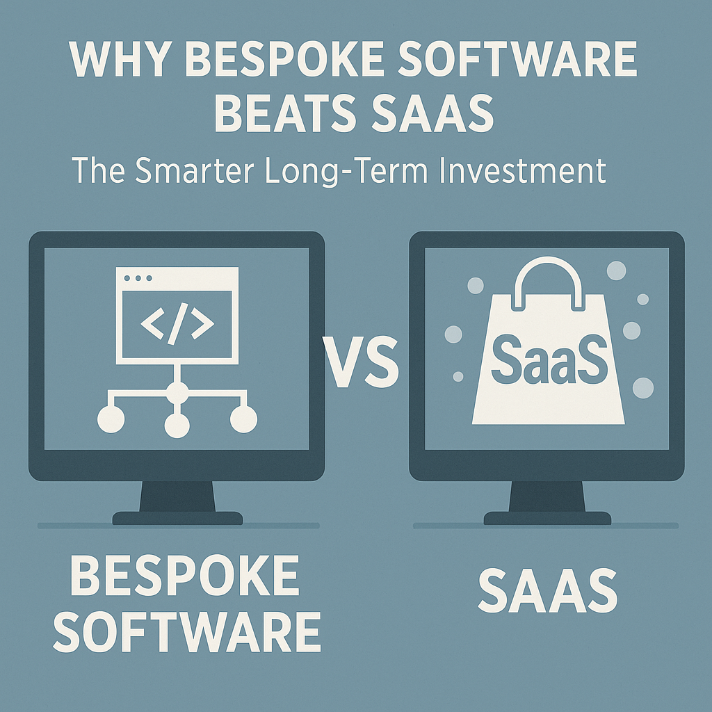 Why Bespoke Software Beats SaaS: The Smarter Long-Term Investment